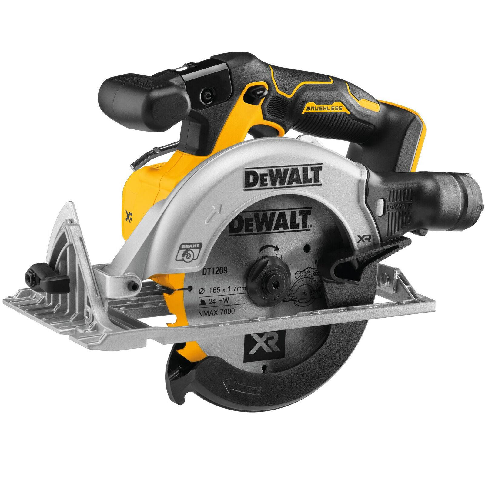DeWALT DeWALT 18V 165mm XR Brushless Circular Saw